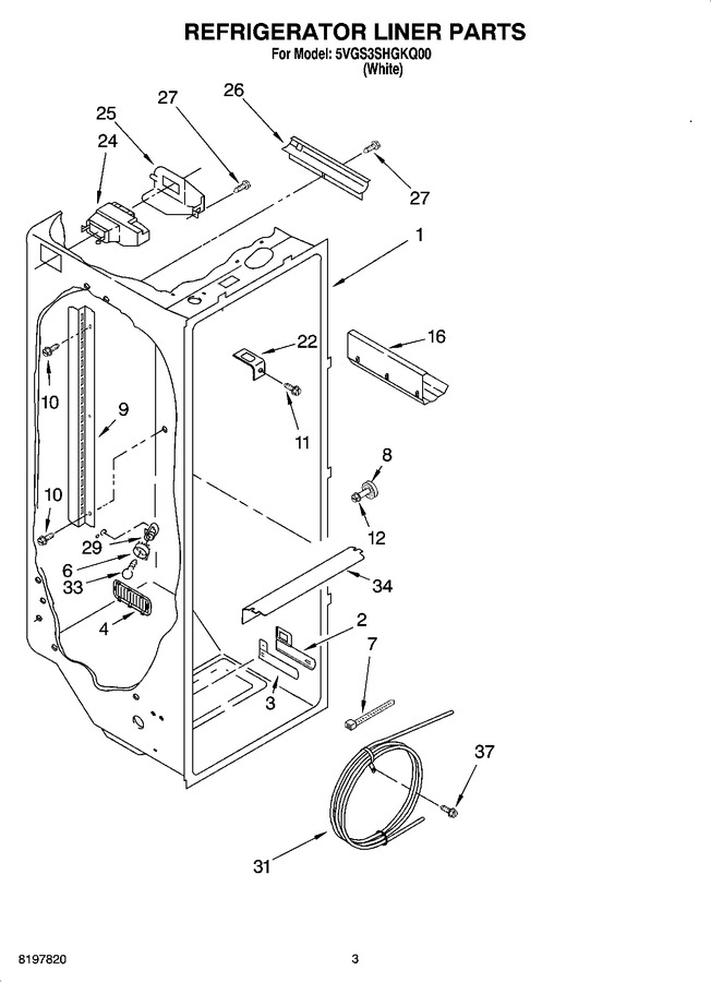 Diagram for 5VGS3SHGKQ00