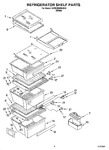 Diagram for 03 - Refrigerator Shelf Parts