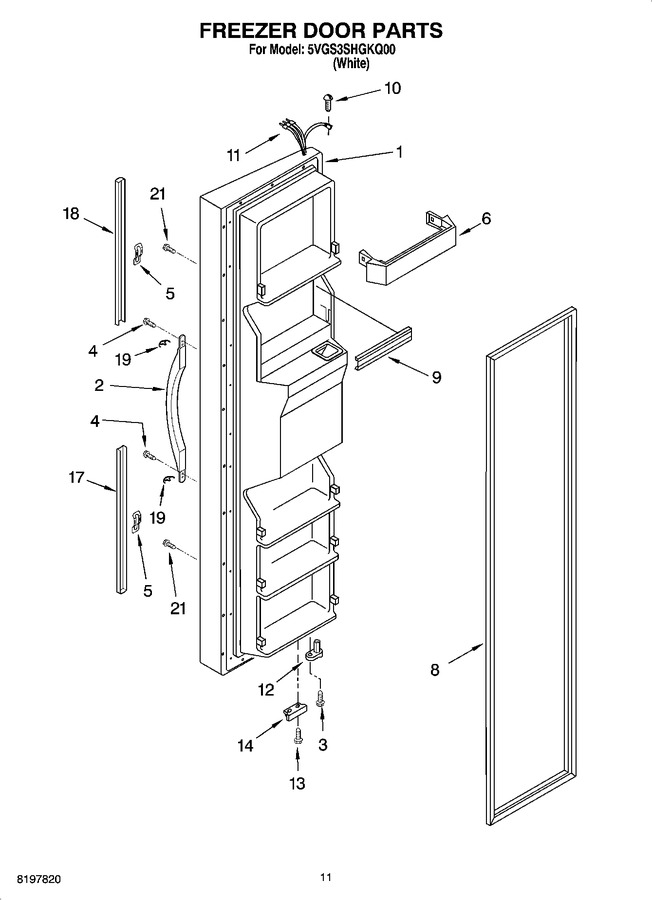 Diagram for 5VGS3SHGKQ00