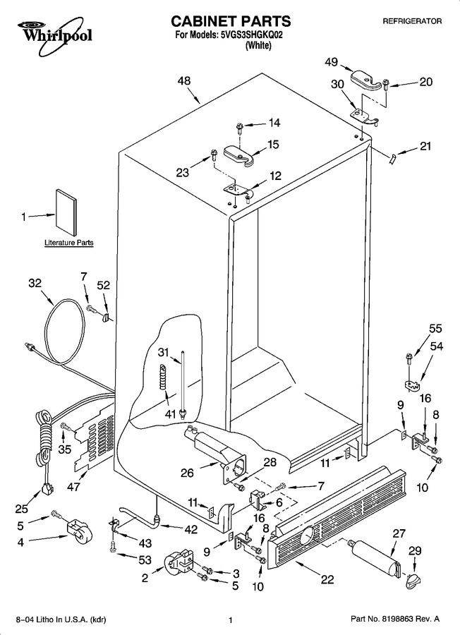 Diagram for 5VGS3SHGKQ02