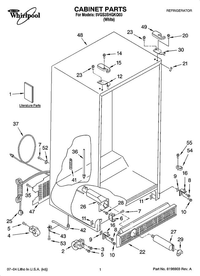 Diagram for 5VGS3SHGKQ03