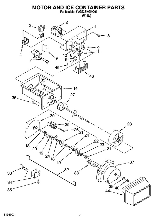 Diagram for 5VGS3SHGKQ03