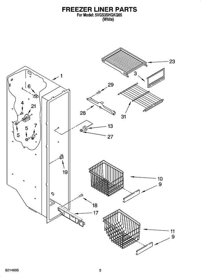 Diagram for 5VGS3SHGKQ05