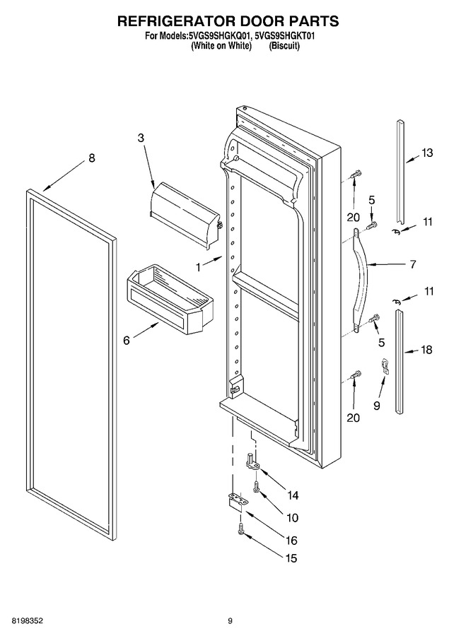 Diagram for 5VGS9SHGKT01