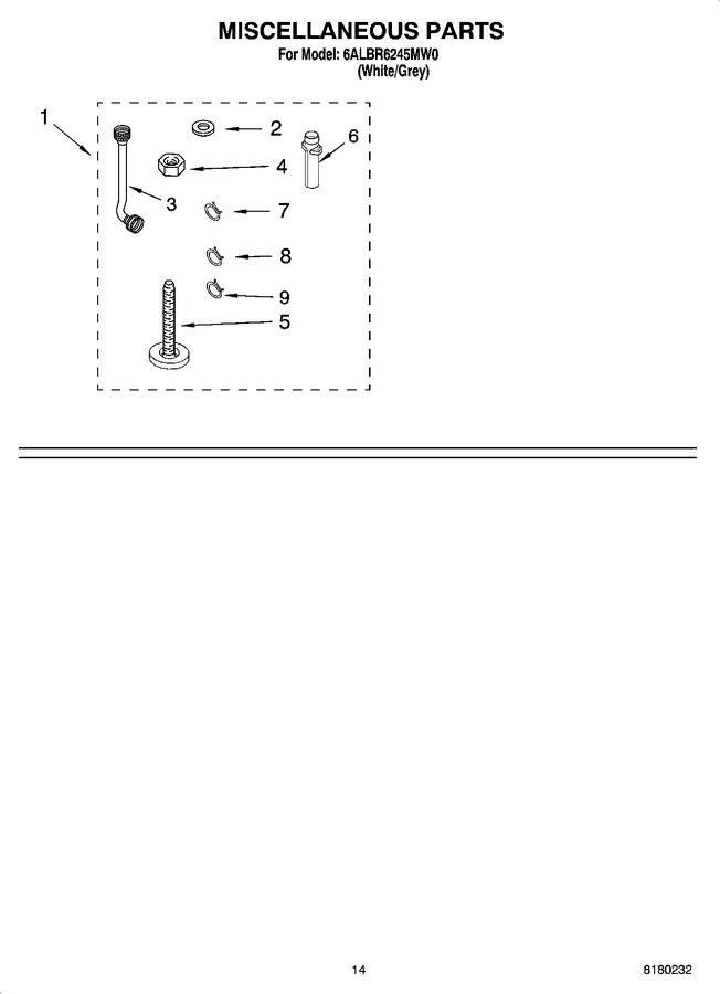 Diagram for 6ALBR6245MW0