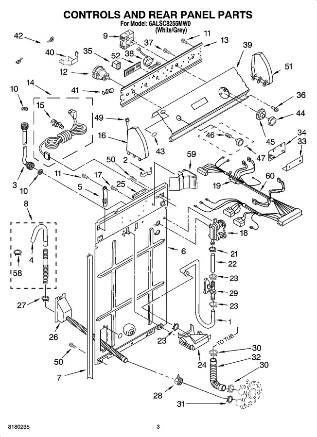 Diagram for 6ALSC8255MW0