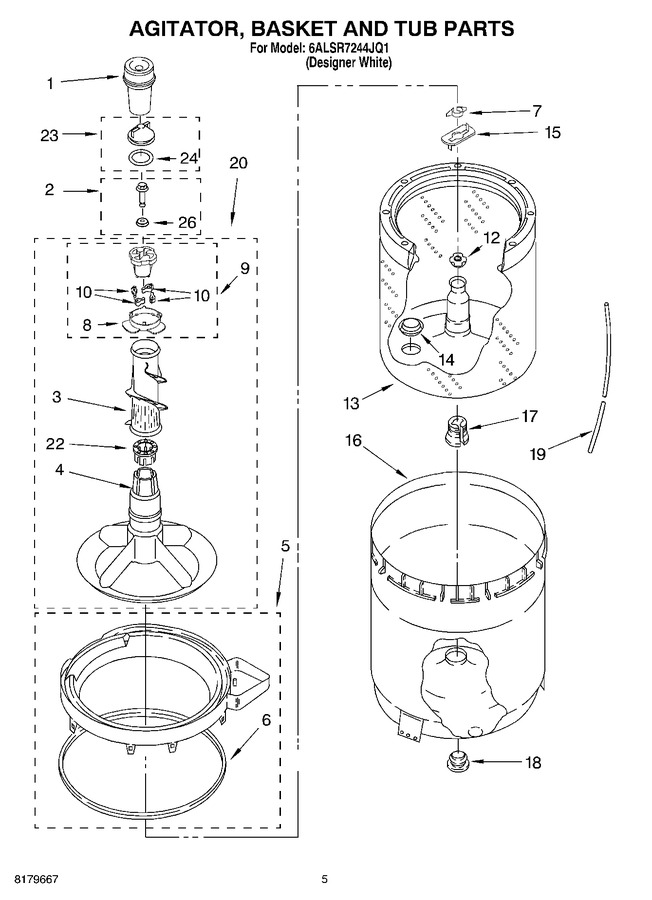 Diagram for 6ALSR7244JQ1