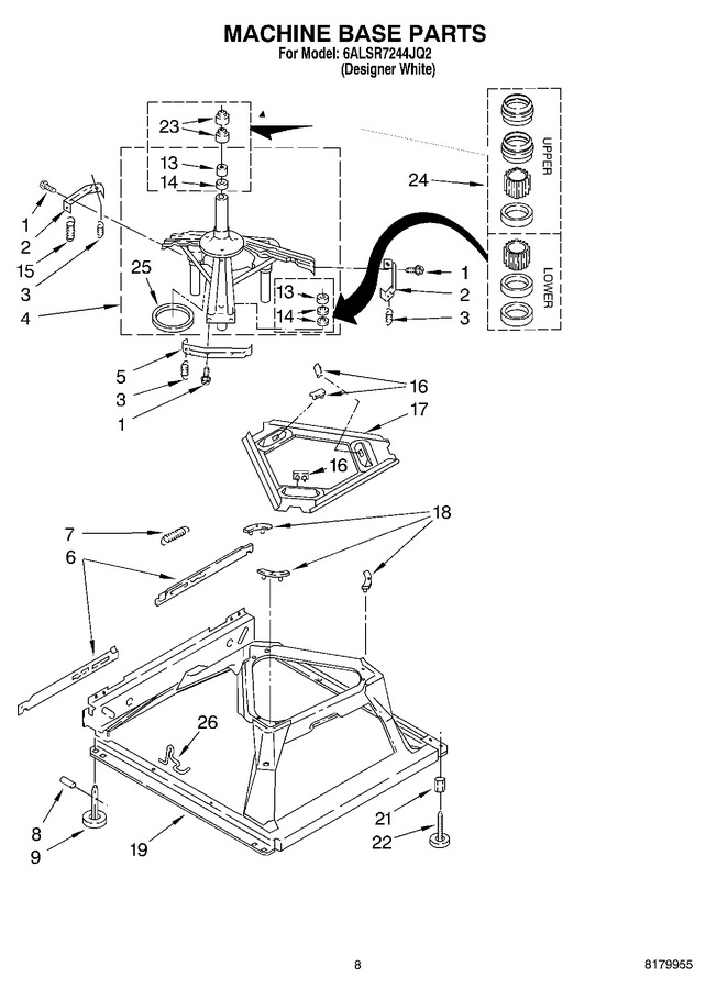 Diagram for 6ALSR7244JQ2