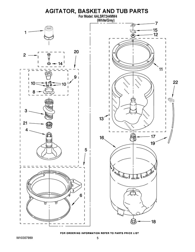 Diagram for 6ALSR7244MW4