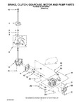 Diagram for 04 - Brake, Clutch, Gearcase, Motor And Pump Parts