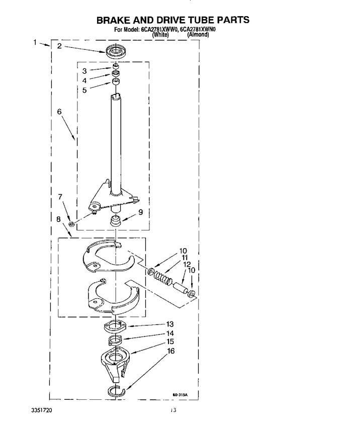 Diagram for 6CA2781XWG0