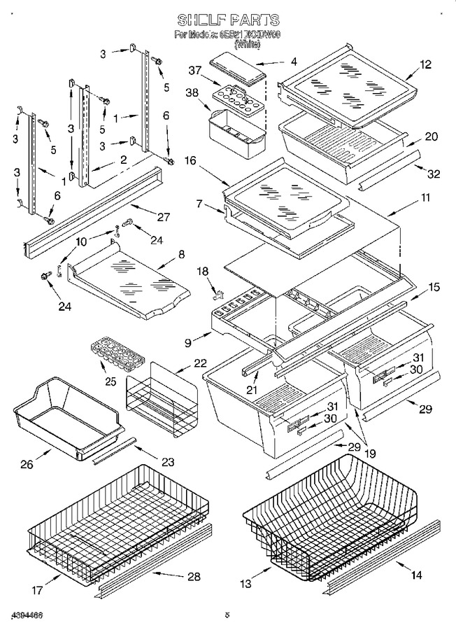 Diagram for 6EB21DKXDW00