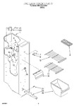 Diagram for 03 - Freezer Liner