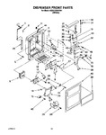 Diagram for 08 - Dispenser Front
