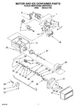 Diagram for 06 - Motor And Ice Container Parts