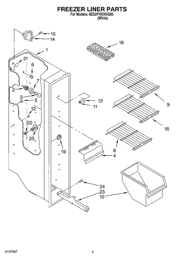 Diagram for 6ED2FHKXKQ00