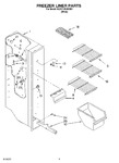 Diagram for 04 - Freezer Liner