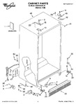 Diagram for 01 - Cabinet Parts