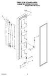 Diagram for 07 - Freezer Door Parts