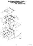 Diagram for 03 - Refrigerator Shelf Parts