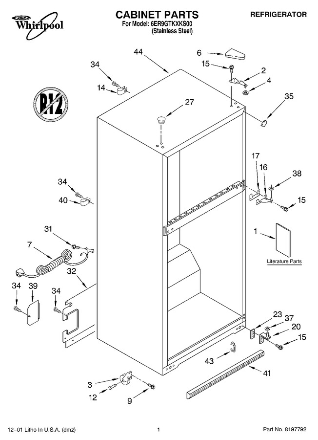 Diagram for 6ER9GTKXKS00
