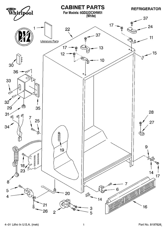 Diagram for 6GD22DCXHW01