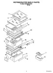Diagram for 03 - Refrigerator Shelf Parts