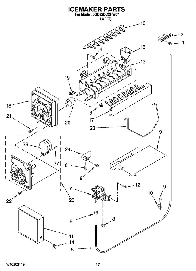Diagram for 6GD22DCXHW07