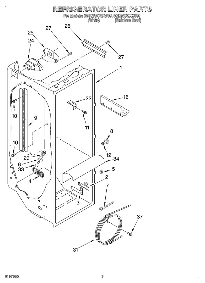 Diagram for 6GD25DCXHW00