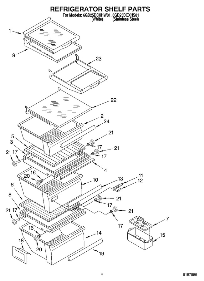 Diagram for 6GD25DCXHS01