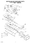 Diagram for 05 - Motor And Ice Container