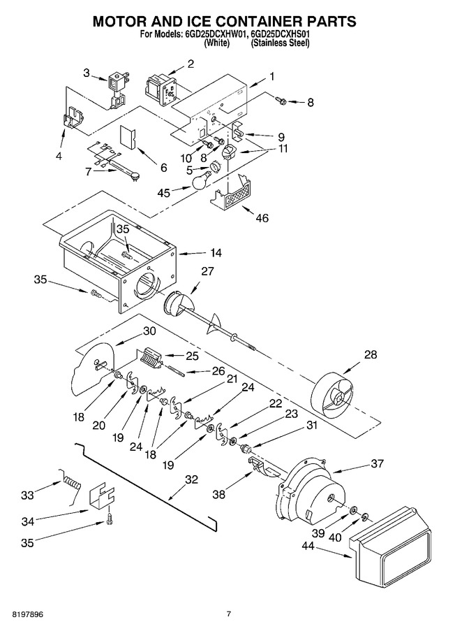 Diagram for 6GD25DCXHS01