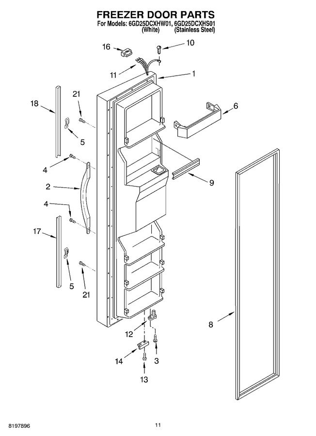 Diagram for 6GD25DCXHW01