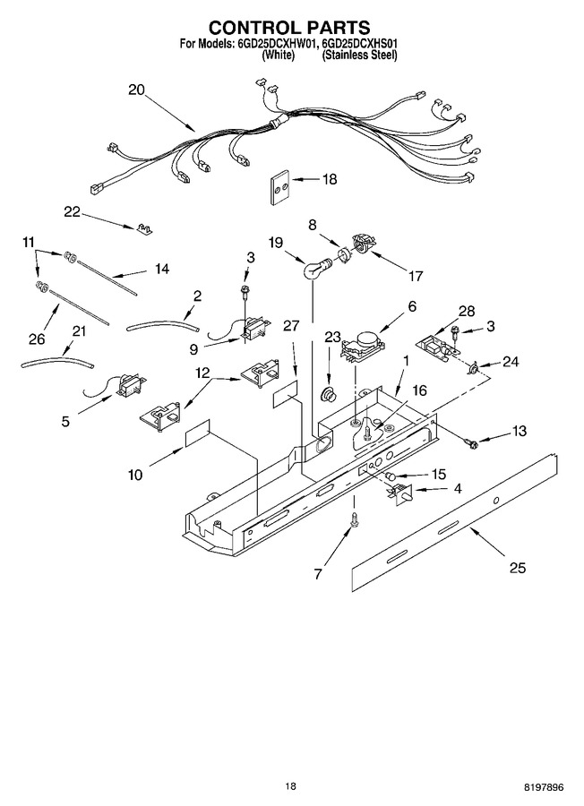 Diagram for 6GD25DCXHS01