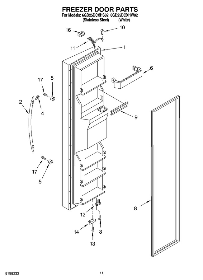 Diagram for 6GD25DCXHW02