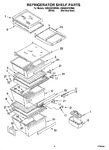 Diagram for 03 - Refrigerator Shelf Parts
