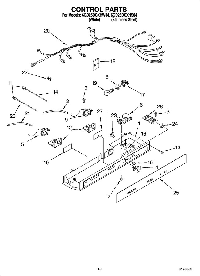 Diagram for 6GD25DCXHS04