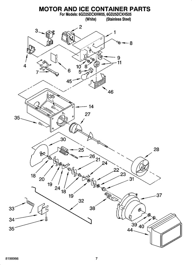 Diagram for 6GD25DCXHW05