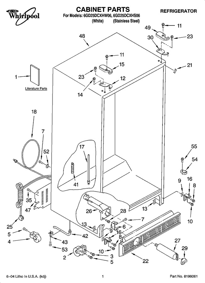 Diagram for 6GD25DCXHW06