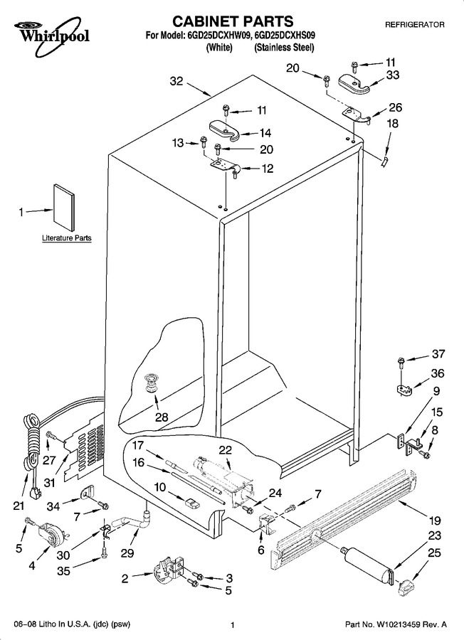 Diagram for 6GD25DCXHW09