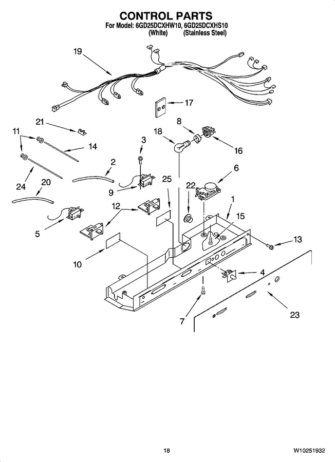 Diagram for 6GD25DCXHS10