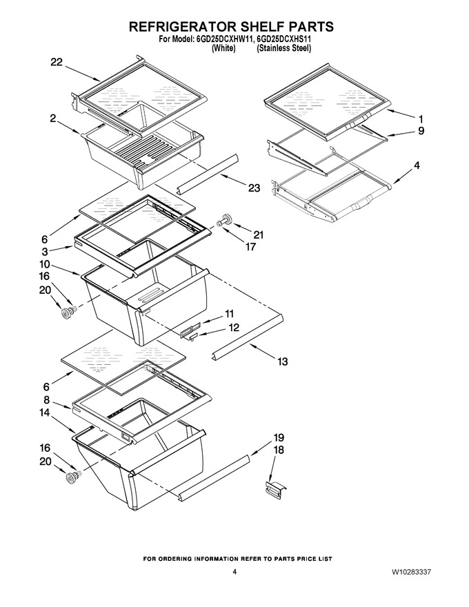 Diagram for 6GD25DCXHW11