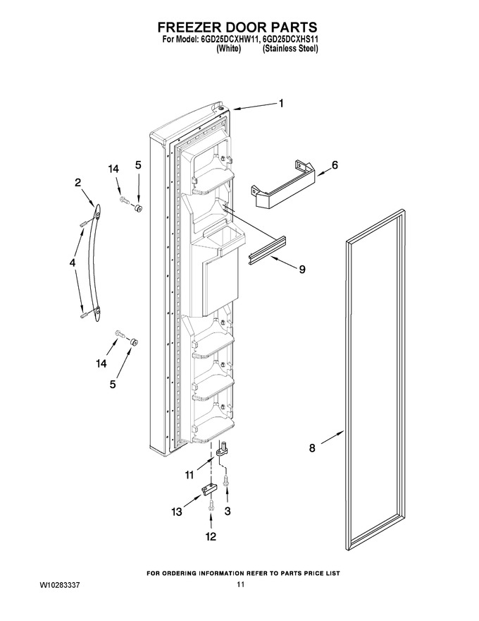 Diagram for 6GD25DCXHW11