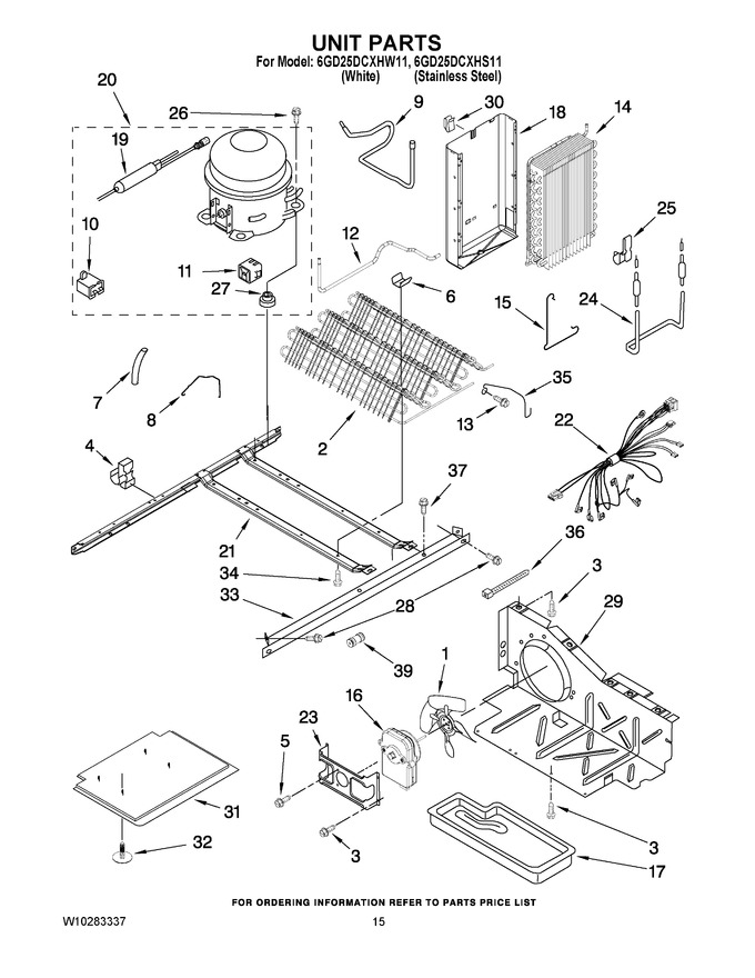 Diagram for 6GD25DCXHW11