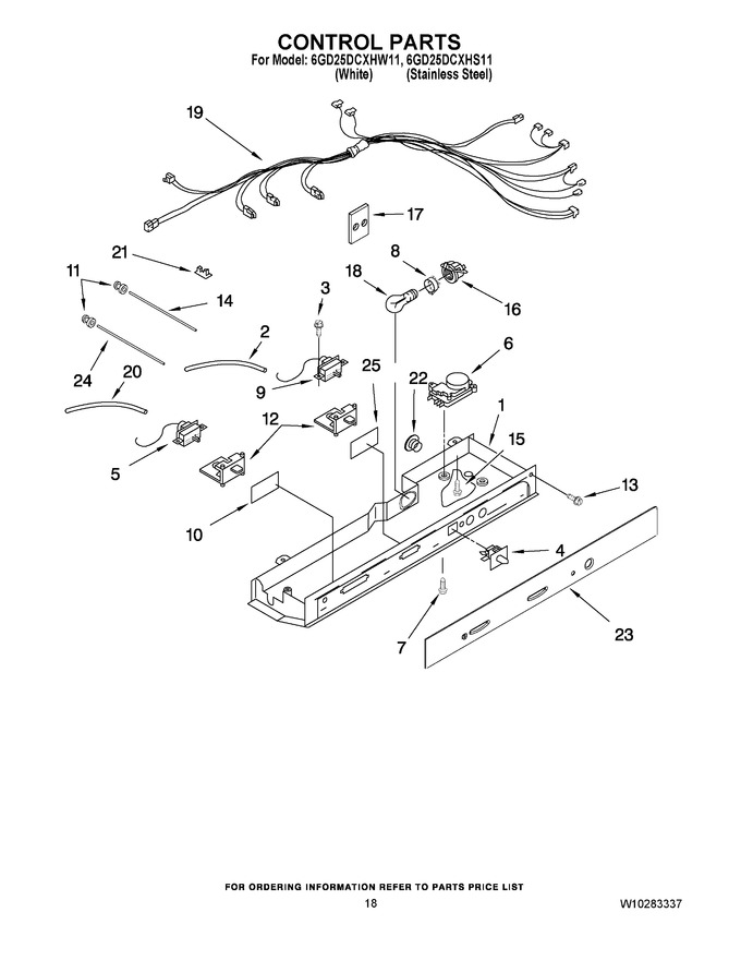 Diagram for 6GD25DCXHW11
