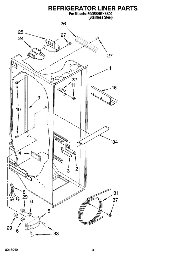 Diagram for 6GD5SHGXSS00