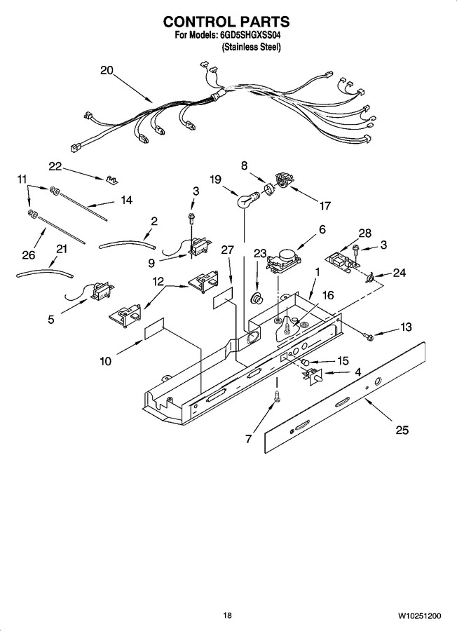 Diagram for 6GD5SHGXSS04