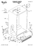 Diagram for 01 - Cabinet Parts