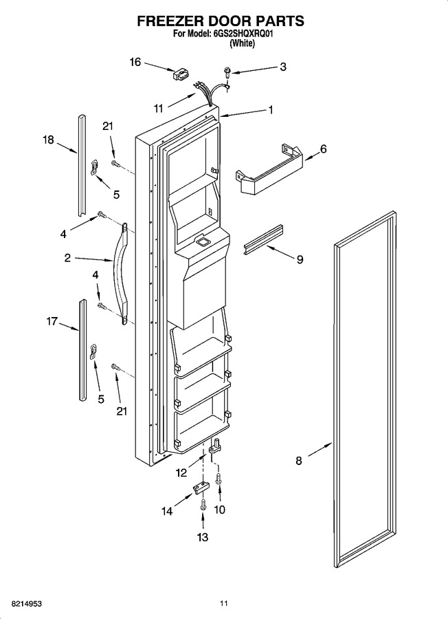 Diagram for 6GS2SHQXRQ01
