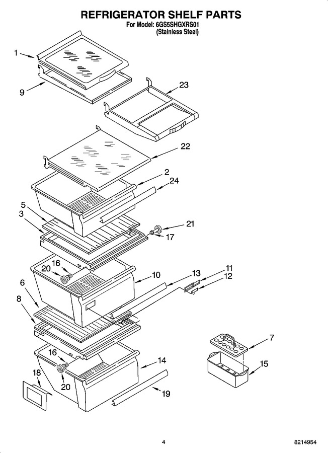 Diagram for 6GS5SHGXRS01